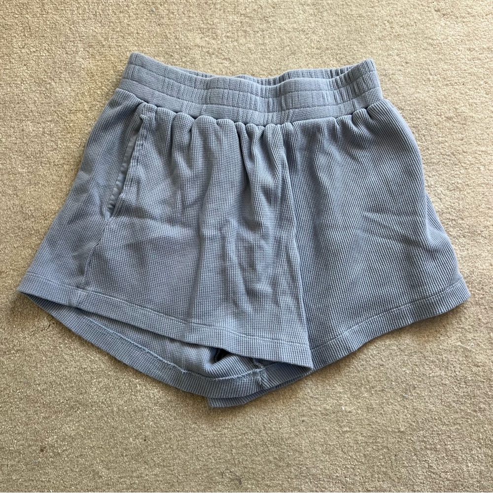 Daily Drills Blue Thermal Shorts